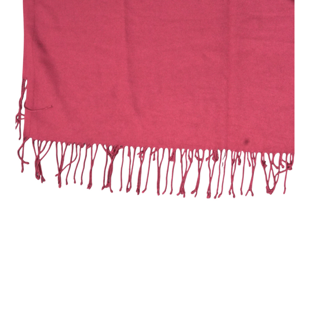 True Red Large Scarf Shawl Wrap Tight Knit Cotton-Like Unbranded No Tag Romantic - Picture 7 of 8